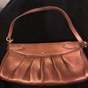 Cole Haan copper leather small purse